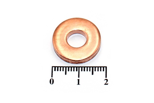 Шайба медная 7х18х3.0