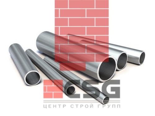 Трубы электросварные оцинкованные 57х3.5, длина 7,8 м