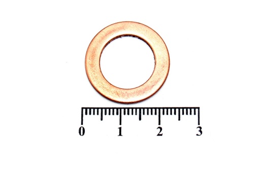 Шайба медная 14х22х1.0