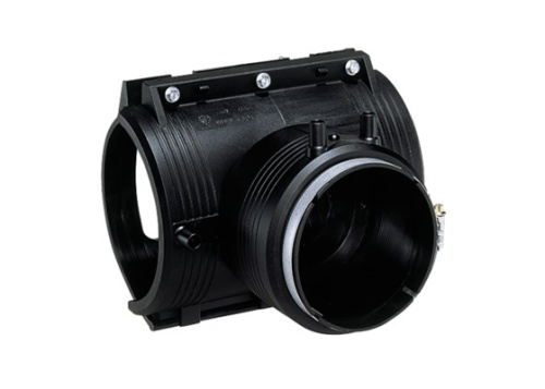 Седелочный отвод «Сатурн» d200x90 с ответной частью электросварной