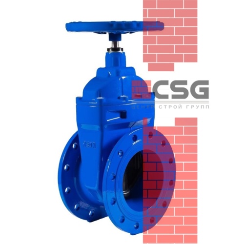 Задвижка чугун 30ч906бр Ду 200 Ру16 до +225 фл под эл/привод 8 отв ЛМЗ, DN 200