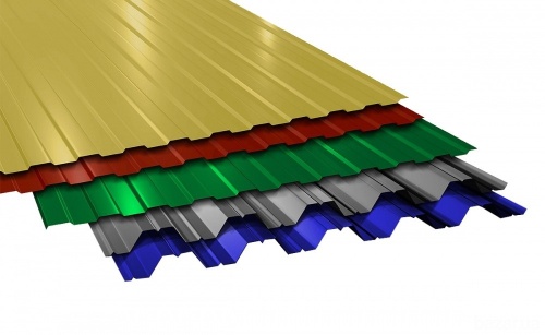 Профнастил окрашенный 0.5x1000 серый